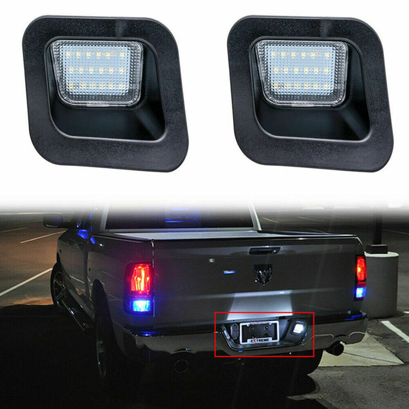 LED License Plate Light Lamp For 2003-2018 Dodge Ram 1500 2500 3500