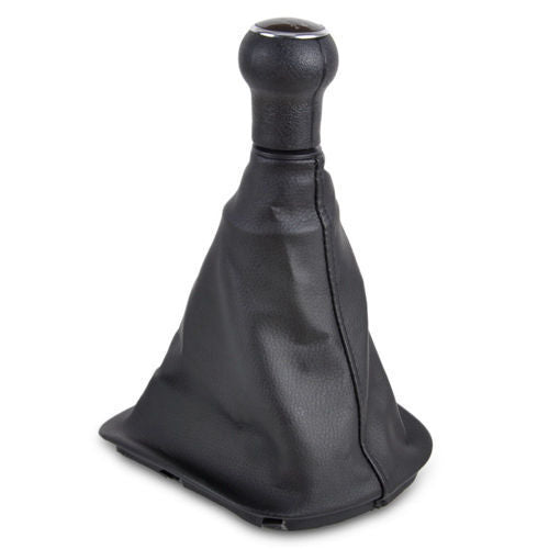 5-Speed Gear Shift Knob Gaitor Boot Leather For VW PASSAT B5/B5.5 1996-2005