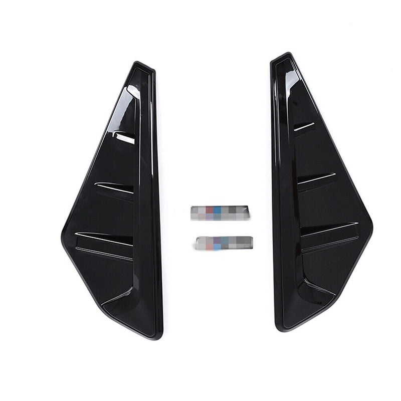 Side Marker Fender Air wing Vent Trim M Cover Chrome for BMW 2019-2021 X5