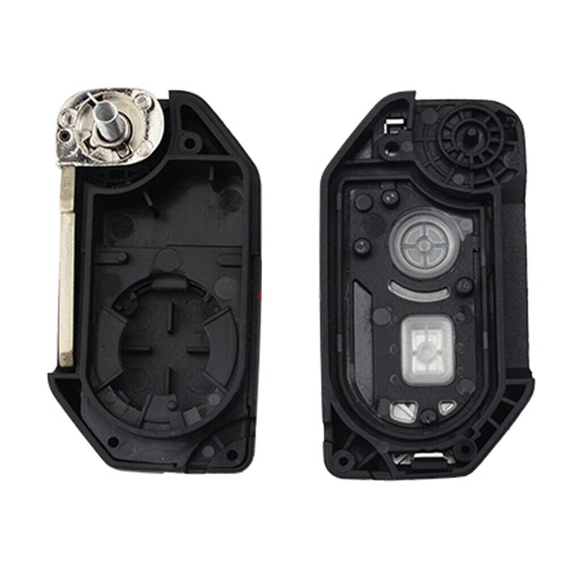 2 Buttons Remote Flip Keyless Key Cover For BMW Motorcycle 2018-