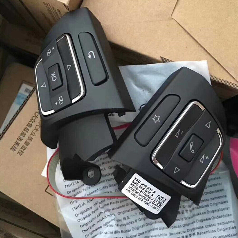 Multi Function Steering Wheel Control Switch 3C8959537D/38G For VW Passat 11-15