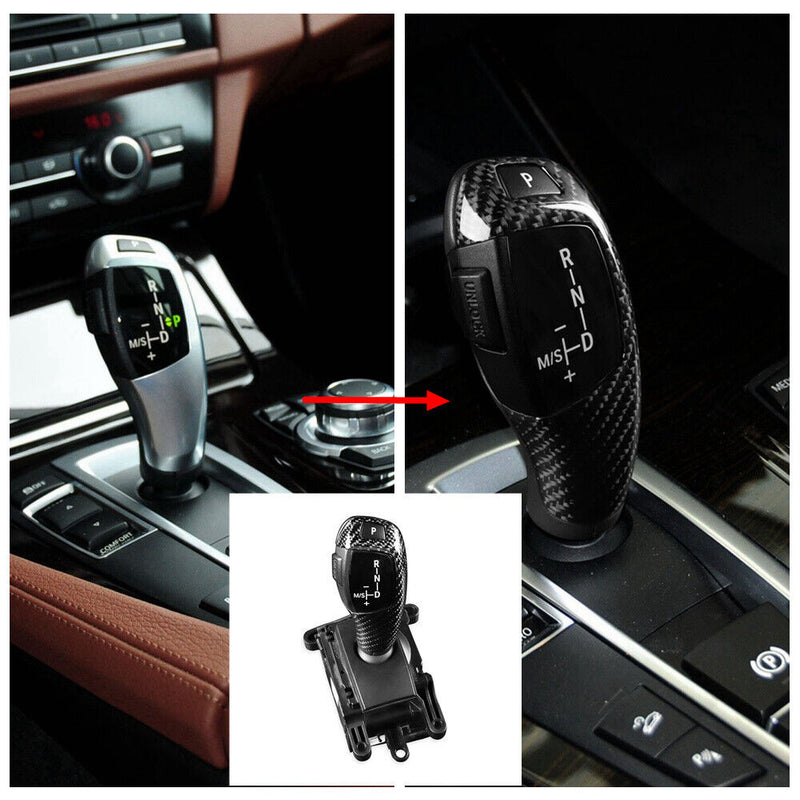 Carbon Fiber Gear Shift Lever Assembly for BMW 5 Series F07 GT F10 F11 2010-2016