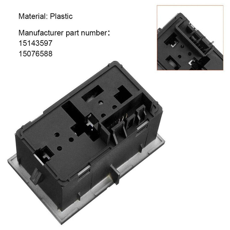 Fog Light & Cargo Lamp Switch 15143597 For Chevrolet Silverado Sierra Cadillac