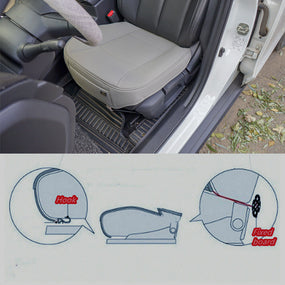 PU Leather 3D Full Surround Car Seat Protector Seat Cover Car Accessories Gray