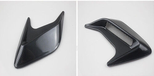 Black New 2PC DIY Car Auto Decorative Side Vent Air Flow Fender Intake Stickers