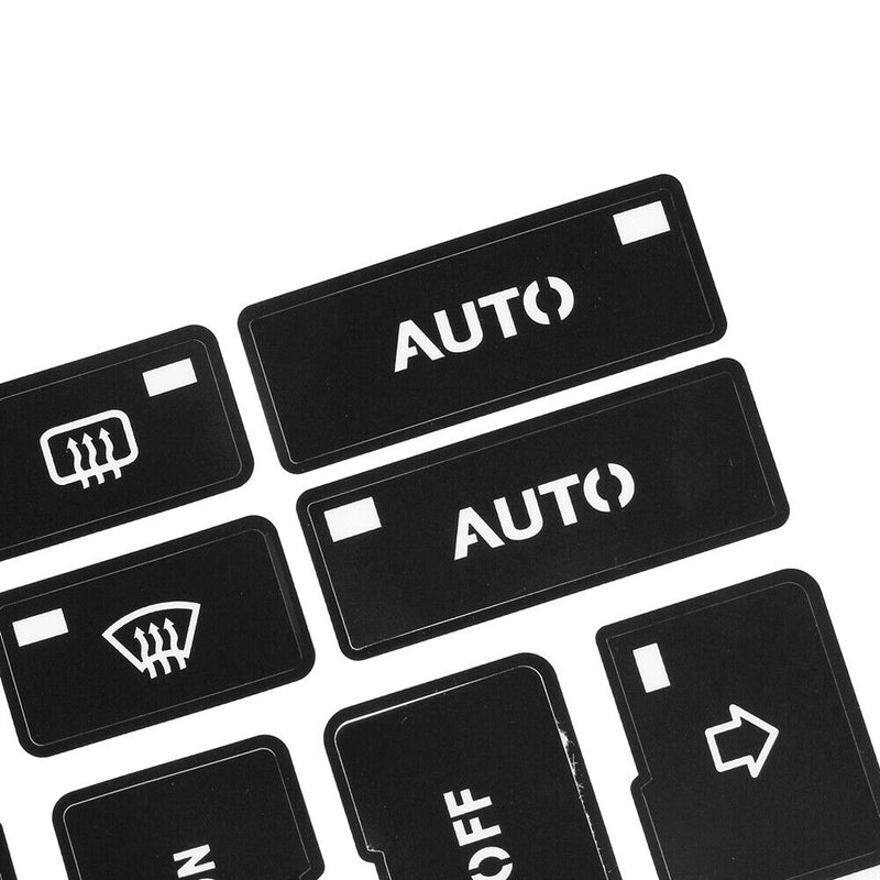 New AC Climate Control Button Repair Decals Stickers for A4 B6 B7 2000-2004