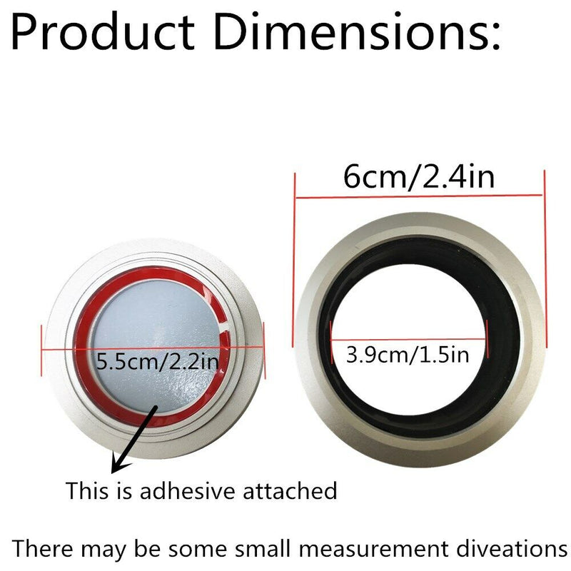7 Button CIC IDrive Multi-Media Knob Cover for BMW X3 M5 M6 5 7 Series