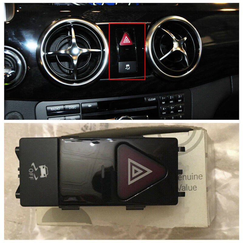 Emergency Hazard Traction Control Switch for Mercedes 2012-2015 GLK-Class X204