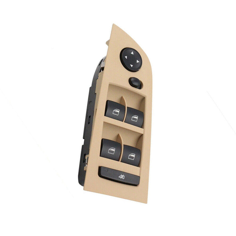 Left Driver side Master Power Window Switch for BMW E90 E91 Sedan 4Door Beige