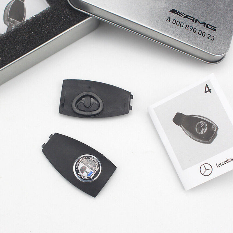 ABS Remote Smart Key Shell Case For Benz AMG W204 W212 W218 W221 W166