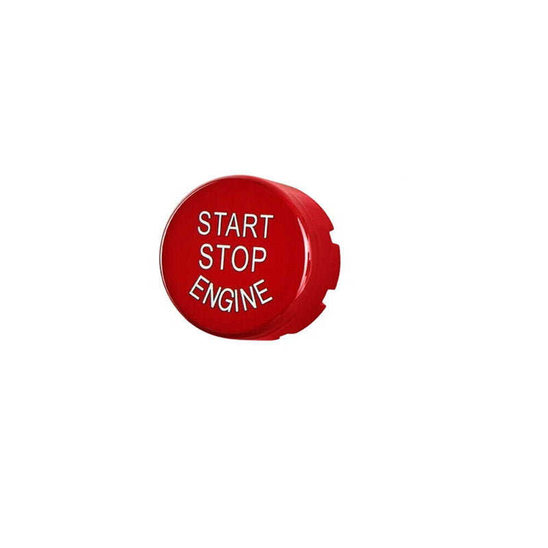 Red Engine Start Stop Push Button Cover Trim for BMW 5-series G30 G32 2017-2022
