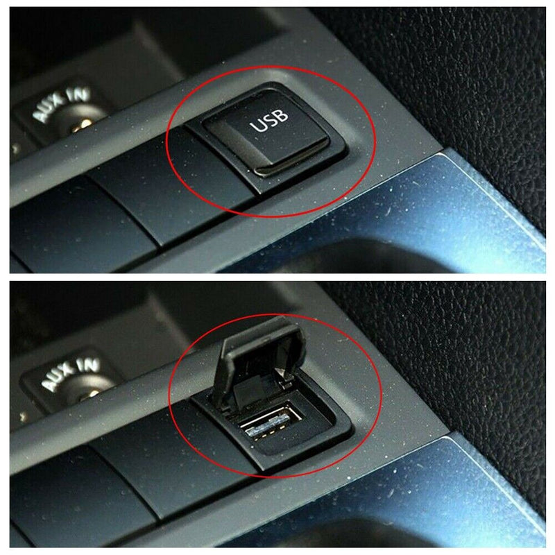 RCD510 RNS315 USB Switch Button w/Cable for VW Jetta MK5 MK6 Polo EOS 2005-2013