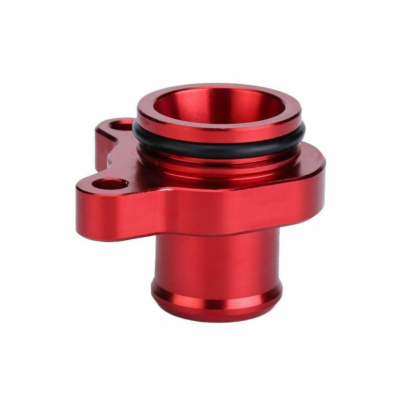 Red Aluminum Alloy Water Hose Fitting Head 11537541992 For BMW 1' 3' 335i Z4