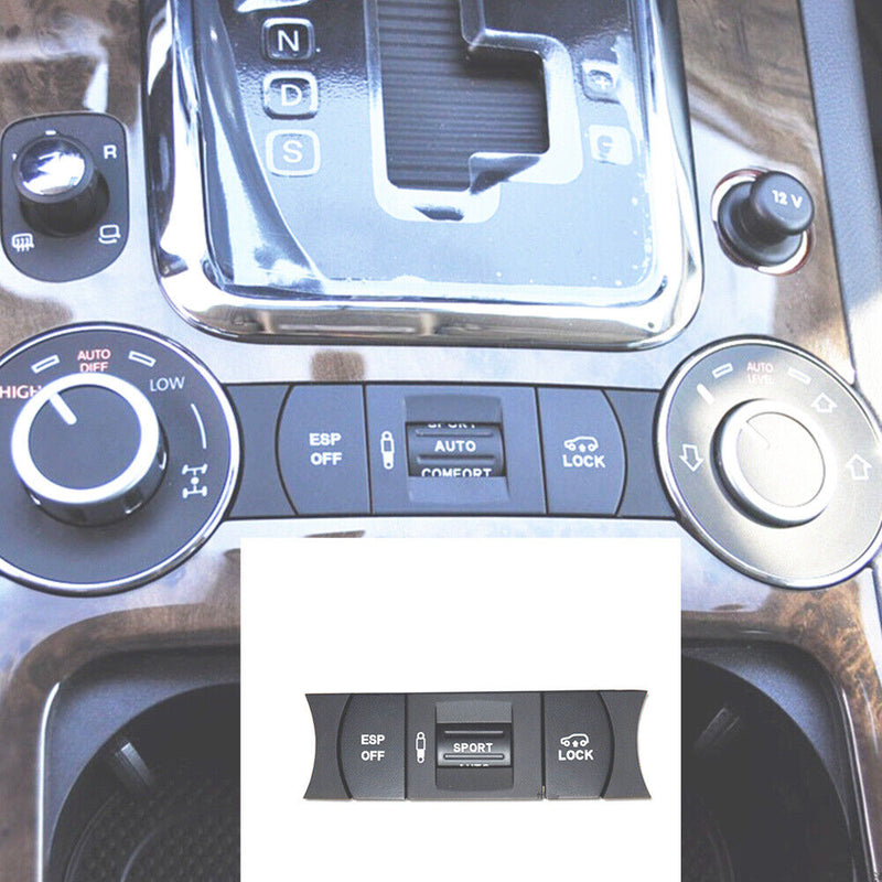 ESP/OFF AUTO COMFORT / LOCK Control Traction Switch for VW Touareg 2003-2010