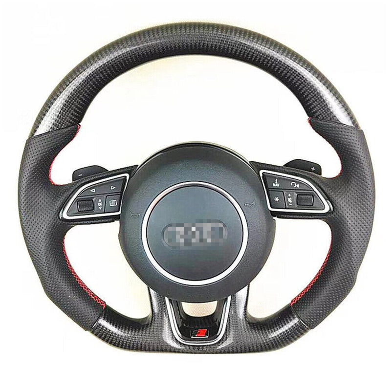 Best Carbon Fiber Leather Steering Wheel For Audi Q5 2010-2018