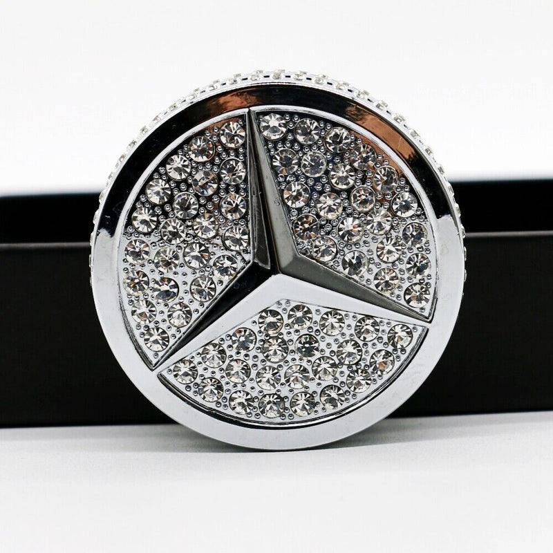 Knob Cover Decor Rhinestone Cover Multimedia For Mercedes Benz