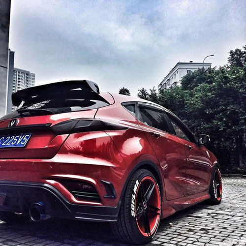 2PC Car  Decorative Side Vent Air Flow Fender Intake Stickers Carbon Fiber SALE