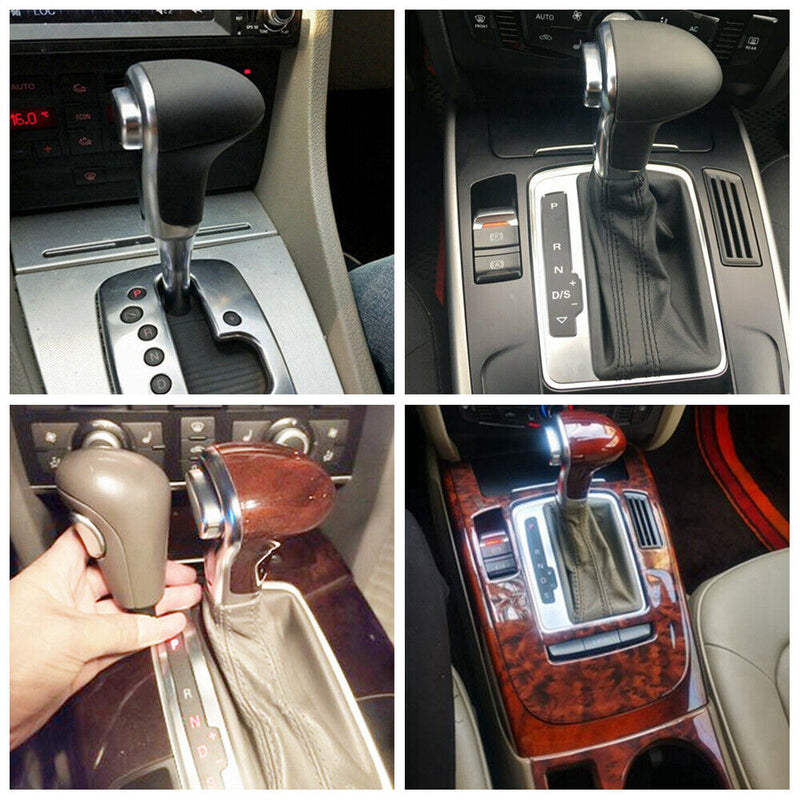 AT Gear shift knob handle Shift lever LHD for Audi 2002-2015 A4 B6 B7 B8