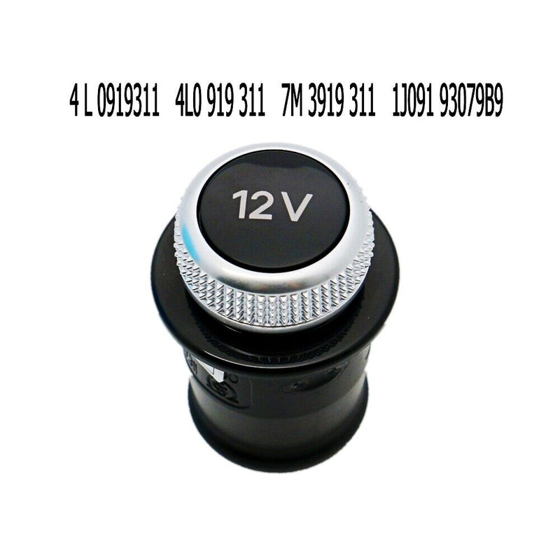 4H0919311 Chrome Cigarette Lighter Dummy Cover Socket Plug for Audi A4 A6 Q3 S3