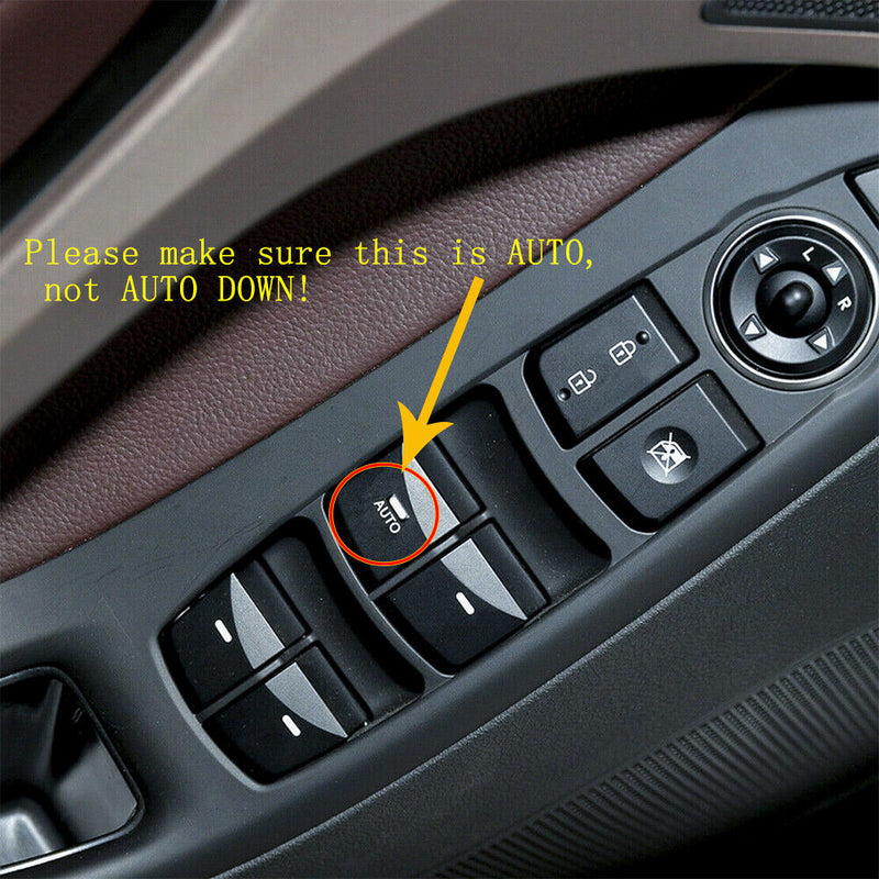 Left Driver Master Door Window Switch 93570-3X012 For Hyundai Elantra 2014-2016