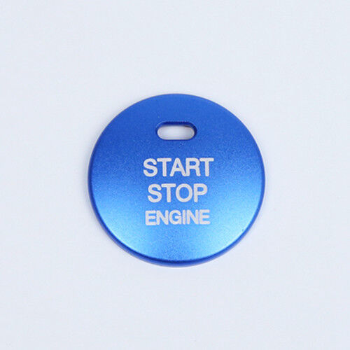 Blue Engine Start / Stop Push Button Cover Trim for Mazda 2012-2018 3 MX-5 CX5