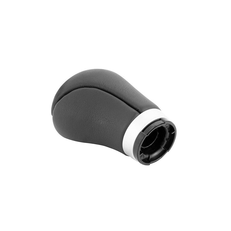 Black Leather 5 Speed Manual Gear Shift Knob Head for BMW E46 3-Series 1997-2006