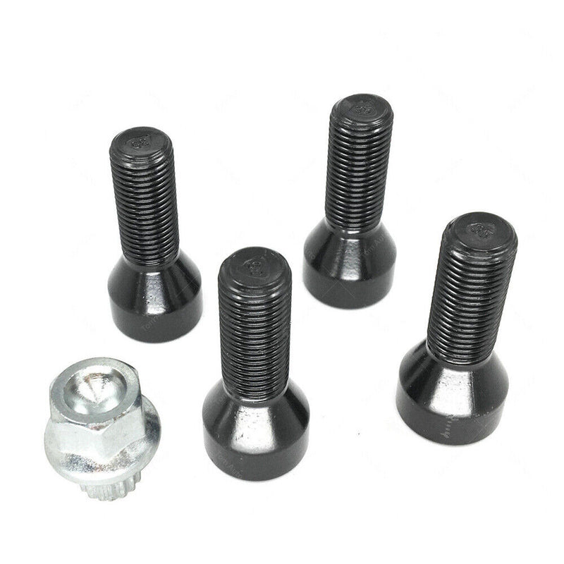 M14 x 1.5 Aluminum Wheel Bolts Lock Screw 36136786426 For BMW 7' E66 X3 E83