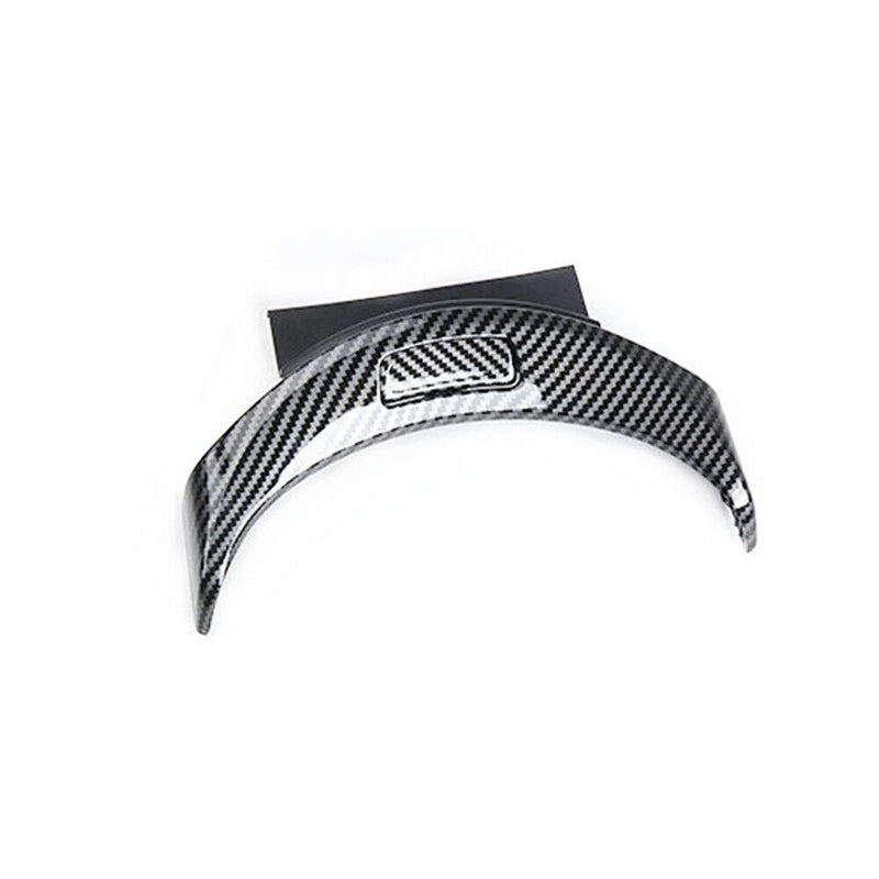 Carbon Fiber Center Console Armrest Storage Box Button for Benz W205 S205 C205
