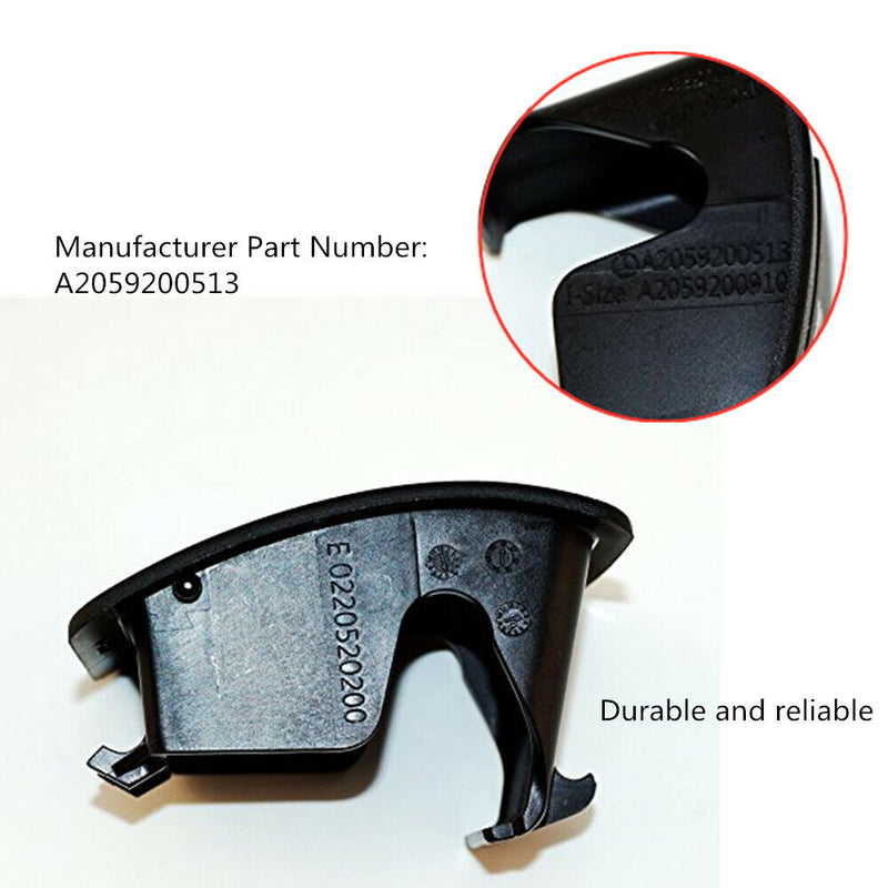 OEM A2059200513 ISOFIX Cover For Mercedes C Class W205 C300 C350 C200 C180 Black