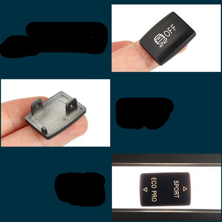 Black ESP OFF Electric Switch Button Repair Kit for BMW 1Series F20 F21 2013-18