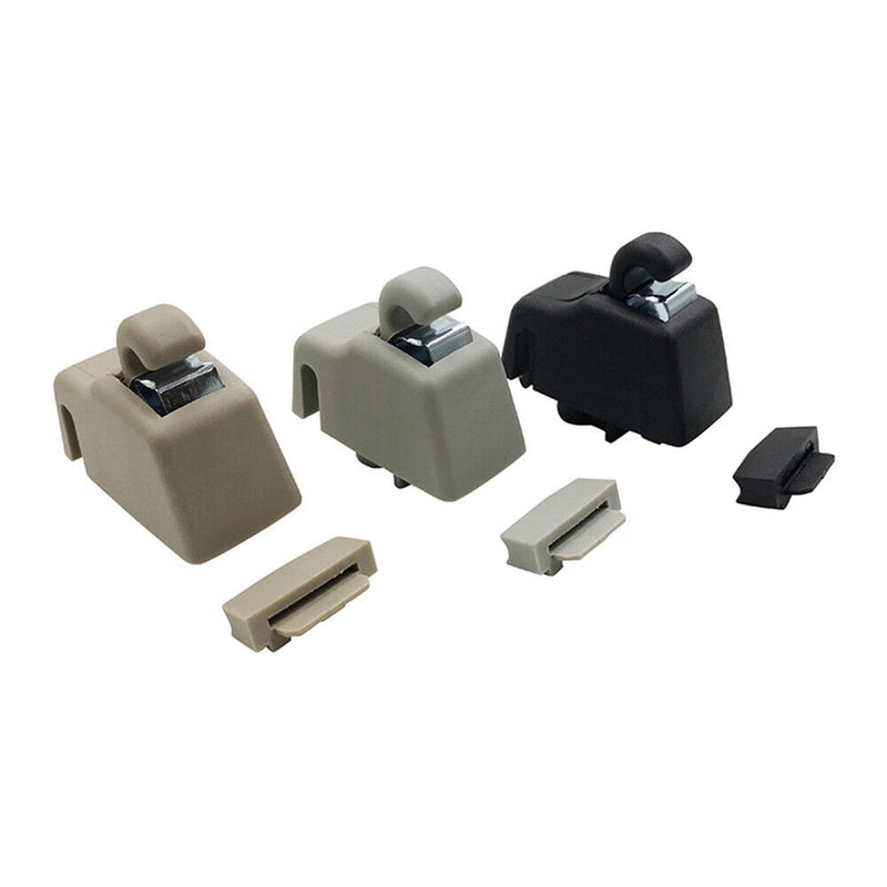 Beige Sun Visor Gray Clip Hook Retainer for Porsche Cayenne 2011-2018