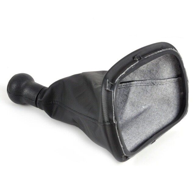 5-Speed Gear Shift Knob Gaitor Boot Leather For VW PASSAT B5/B5.5 1996-2005