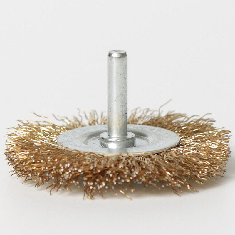 Auto Wheel Hub Polishing Derusting Rotary Wire Brush Tool Kits