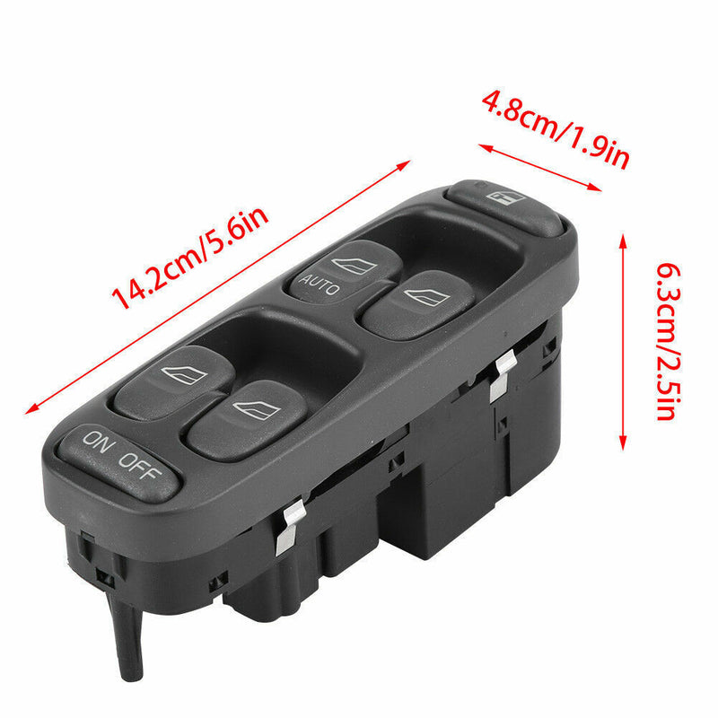 8638452 Front Left Master Power Window Switch For Volvo S70 V70 1998-2000