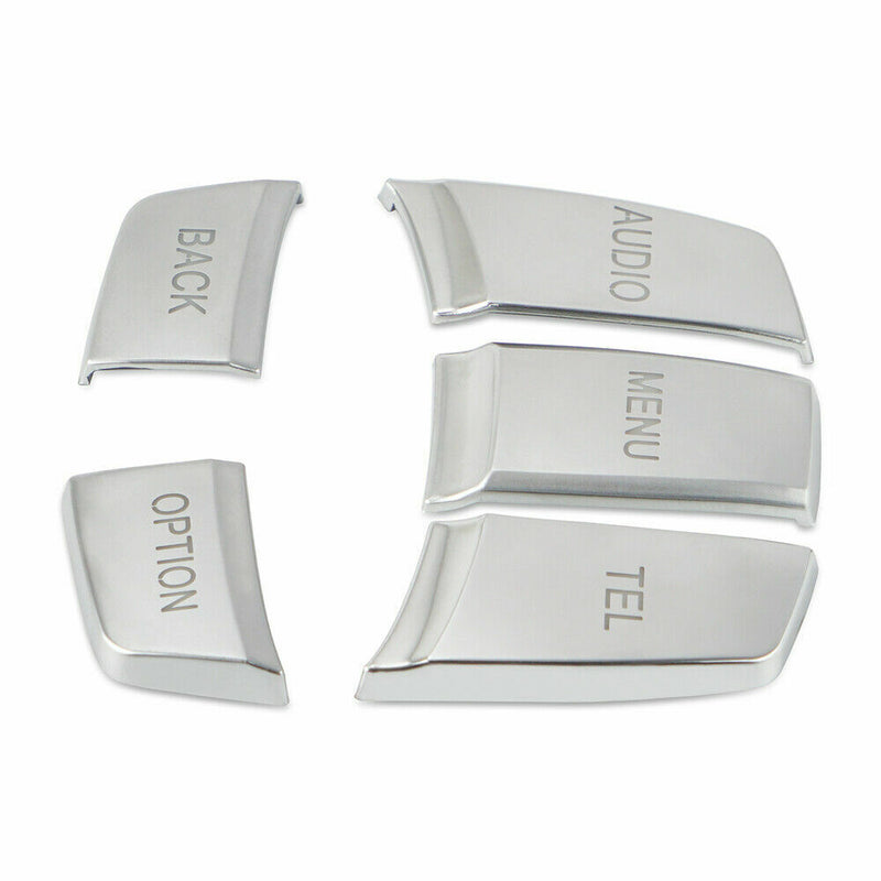 IDrive Multi-Media 5 Buttons Cover Trim For BMW 1 3 5 6 Series X3 X5 X6