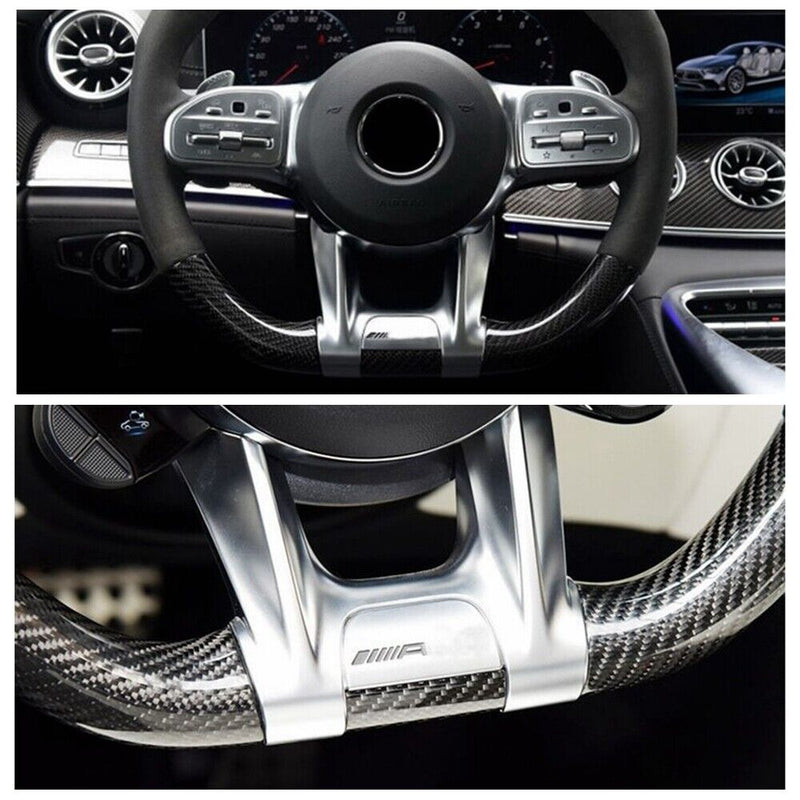 A0004641900 Steering Wheel Lower Trim U Shape Cover for Mercedes-Benz 2019+ AMG