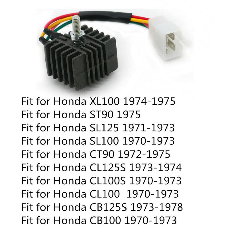 6V Voltage Regulator Rectifier For Honda SL100 SL125 CB125 S CB125S CL125 SB100