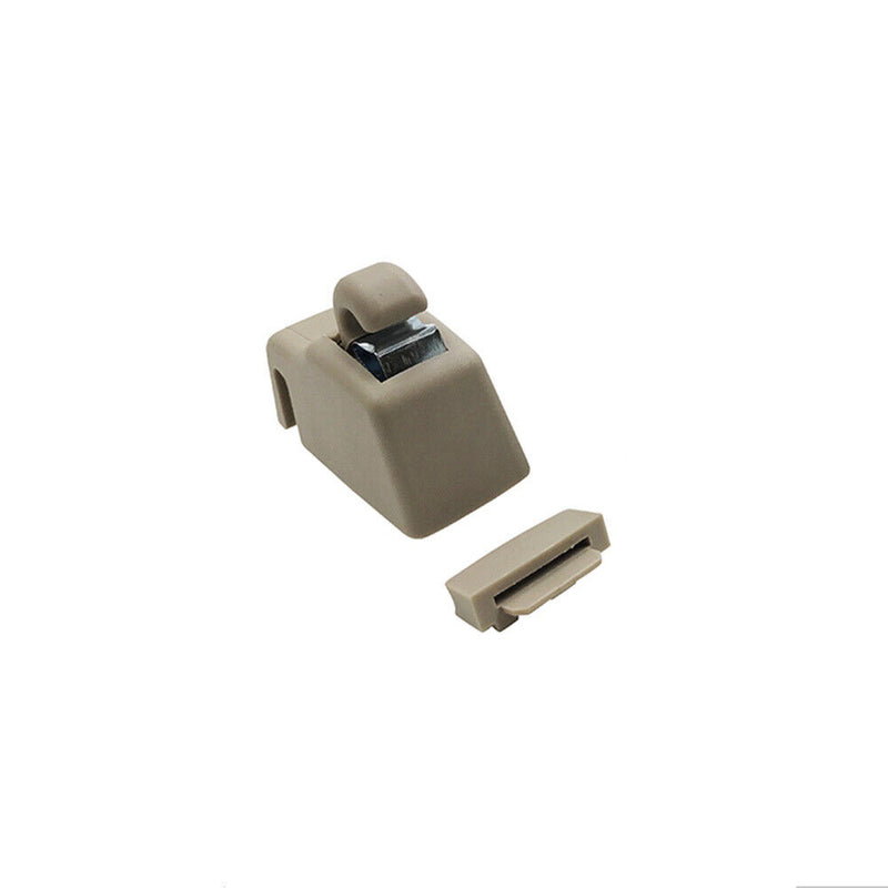 Beige Sun Visor Gray Clip Hook Retainer 4L0859561/2 for Audi 2007-2015 Q7