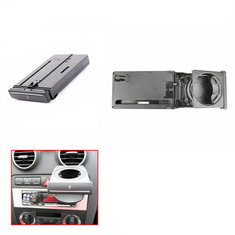 Dashboard Folding Stretch Drink Cup Holder 8E1862534K for 2002-08 Audi A4 B7 B6