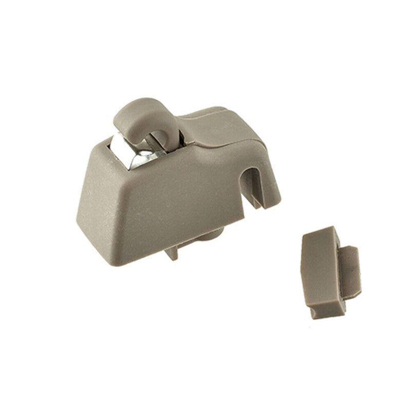 Beige Sun Visor Gray Clip Hook Retainer 4L0859561/2 for Audi 2007-2015 Q7