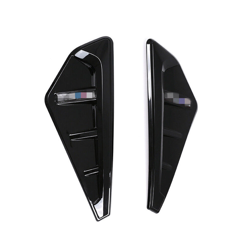 Side Marker Fender Air wing Vent Trim M Cover Chrome for BMW 2019-2021 X5