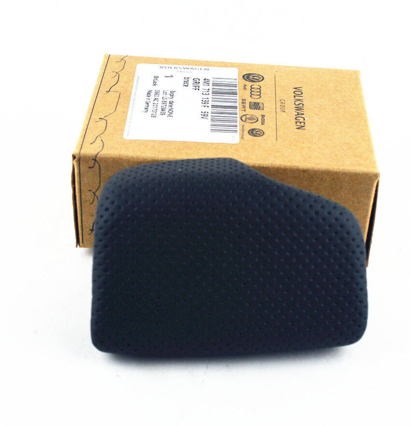 Perforated Leather Gear Shift Knob Cover for Audi 2017-2022 A4 S4 A5 S5 RS4 RS5