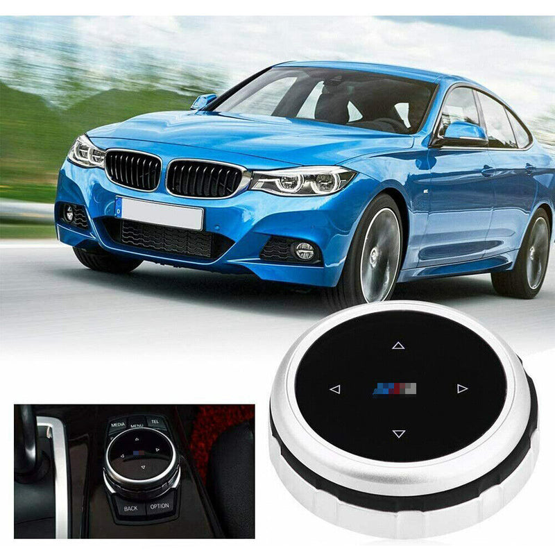 7 Button CIC IDrive Multi-Media Knob Cover for BMW X3 M5 M6 5 7 Series