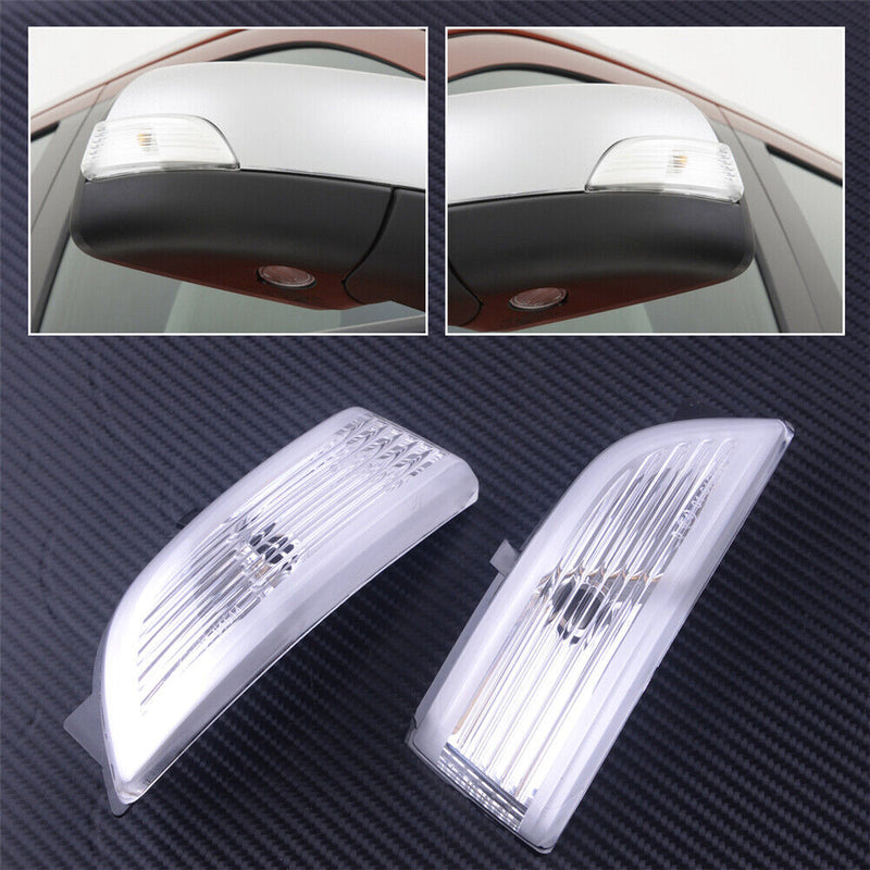 Rear L&R Mirror Turn Signal Indicator Light Cover For Ford Everest Ranger