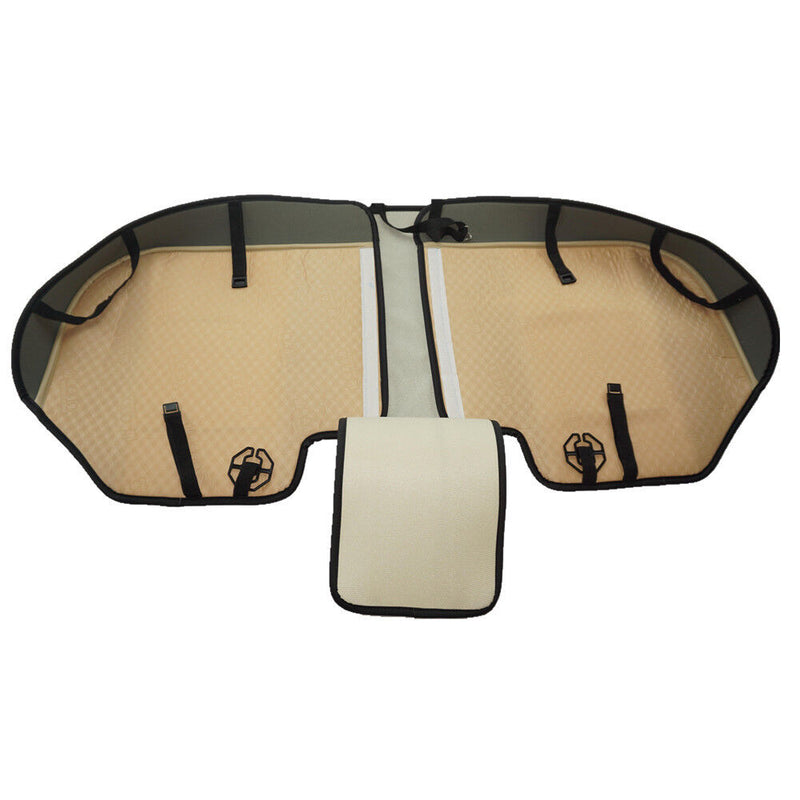 PU Leather 3D Surround Car Seat Protector Rear Seat Cover For All Cars Black