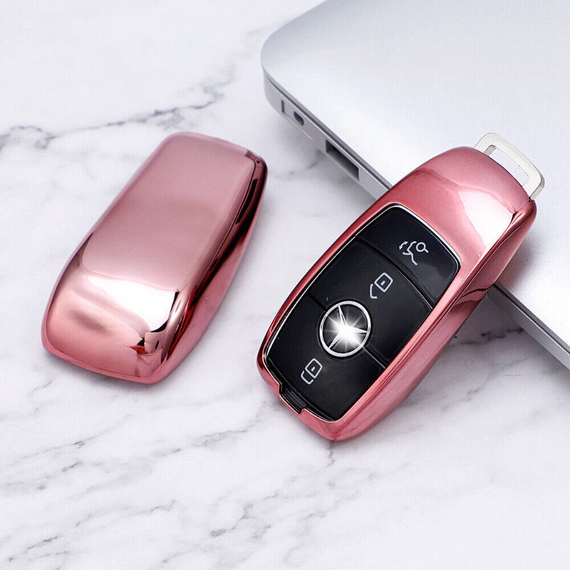 TPU Car Remote Smart Key Case Covers for Mercedes-Benz A B C E S G-Class