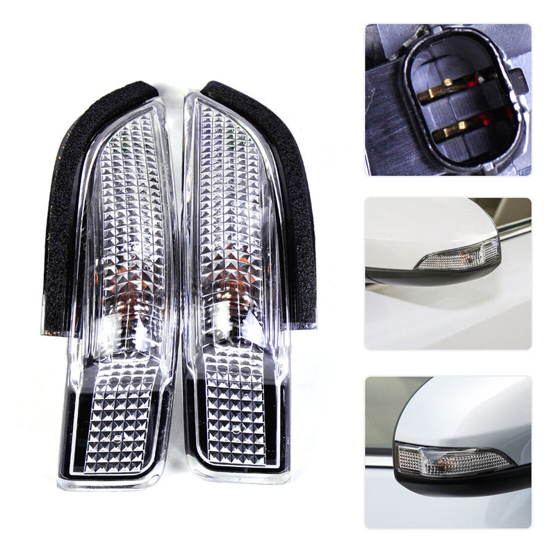 2X FOR Camry Side Rear Mirror Indicator Turn Signal Light 81730-02140