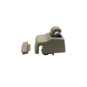 Beige Sun Visor Gray Clip Hook Retainer 4L0859561/2 for Audi 2007-2015 Q7
