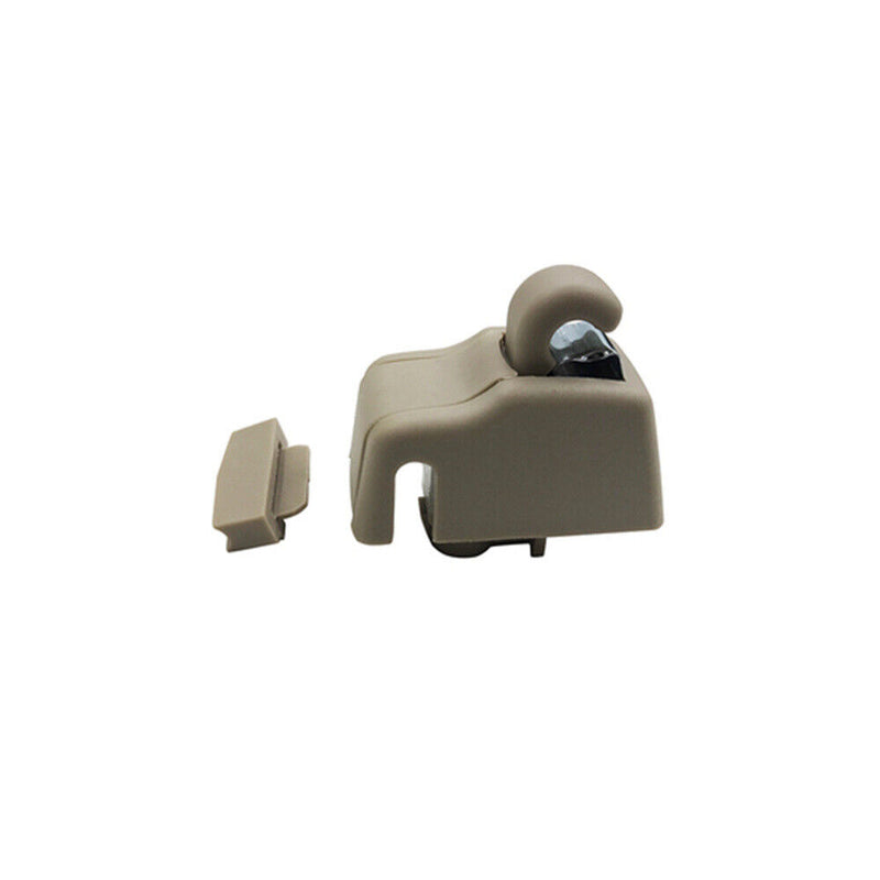 Beige Sun Visor Gray Clip Hook Retainer 4L0859561/2 for Audi 2007-2015 Q7