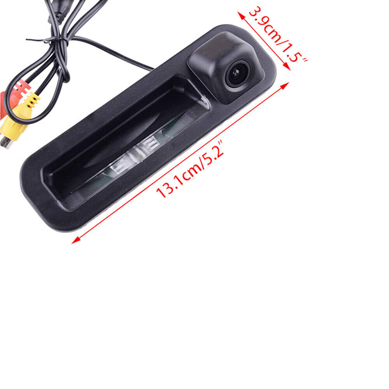 Trunk Handle Rear View Camera w/Built-in Light for Ford Focus Mk3 2012-2013